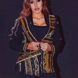 Luxury Embroidered Handmade Jacket